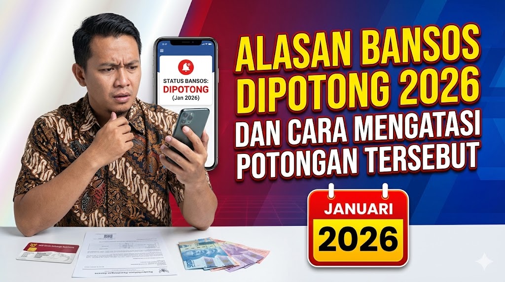 Alasan Bansos Dipotong 2026 dan Cara Mengatasi Potongan Tersebut