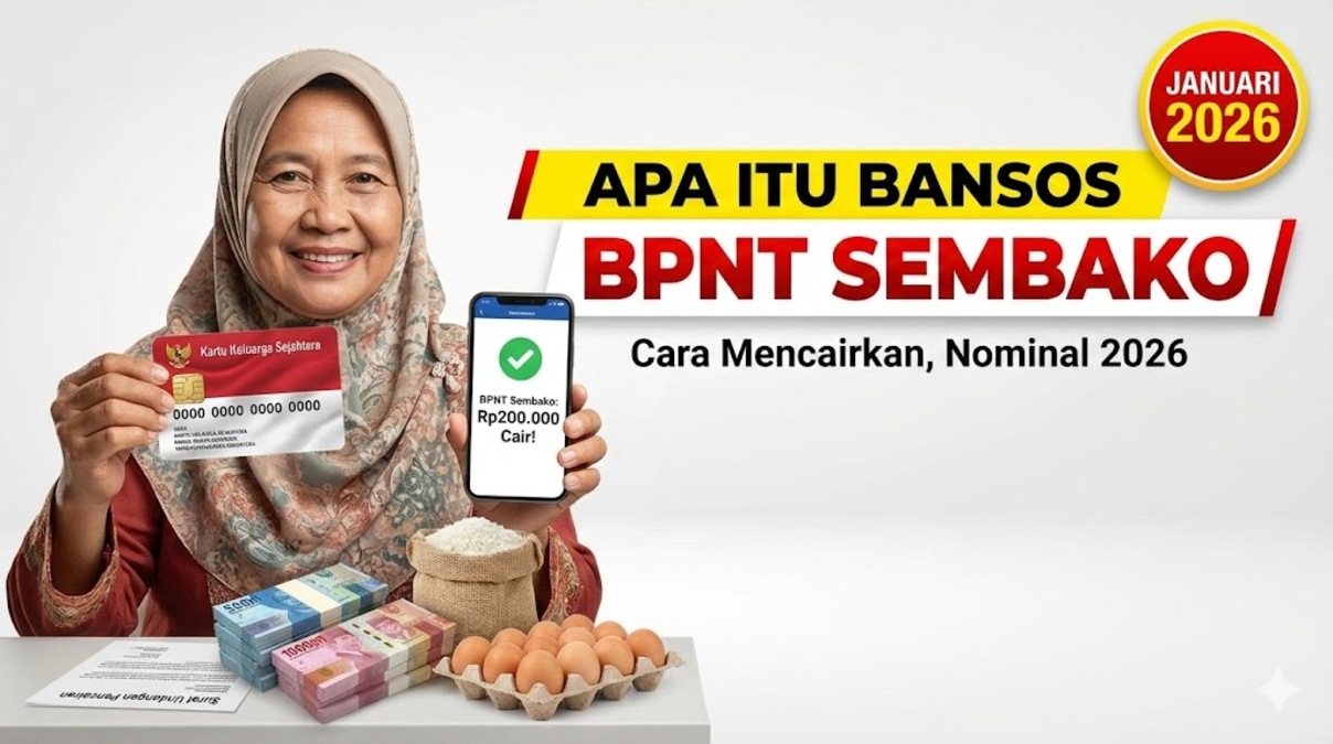 Apa Itu Bansos BPNT Sembako: Cara Mencairkan, Nominal Bantuan, dan Info Lengkap Januari 2026