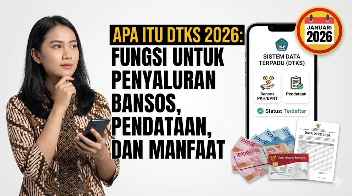 Apa Itu DTKS 2026: Fungsi untuk Penyaluran Bansos, Pendataan, dan Manfaat Lengkap Januari 2026