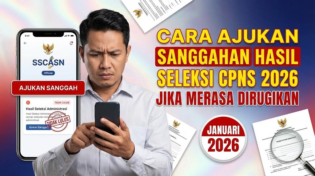Cara Ajukan Sanggahan Hasil Seleksi CPNS 2026 jika Merasa Dirugikan