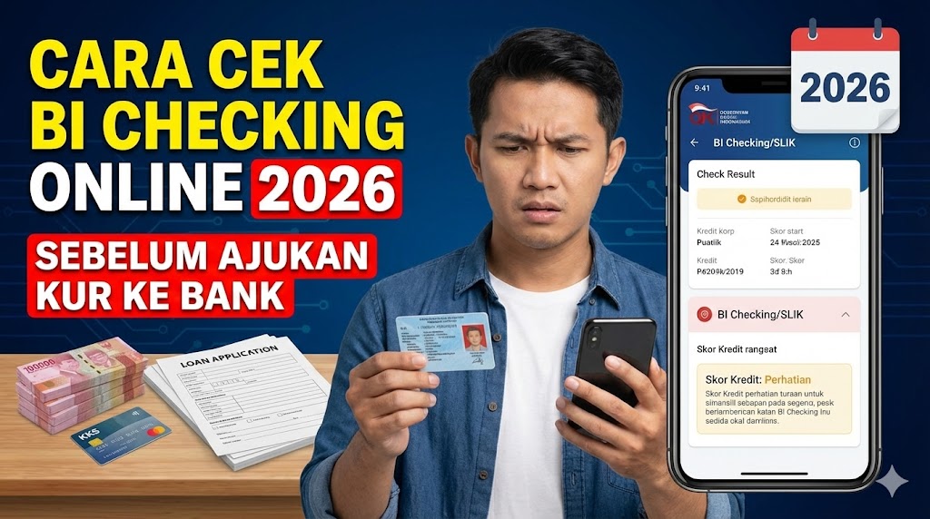 Cara Cek BI Checking Online 2026 Sebelum Ajukan KUR ke Bank: Panduan Lengkap Gratis via iDebku OJK