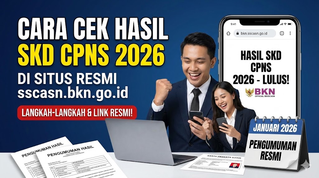 Cara Cek Hasil SKD CPNS 2026 di Situs Resmi sscasn.bkn.go.id: Panduan Lengkap untuk Peserta Seleksi