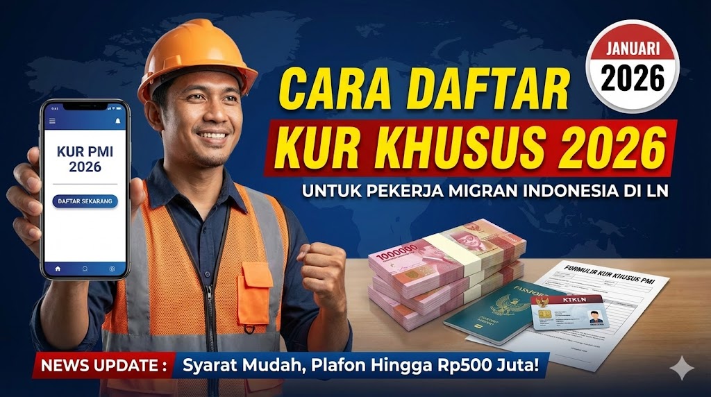 Cara Daftar KUR Khusus 2026 untuk Pekerja Migran Indonesia di Luar Negeri