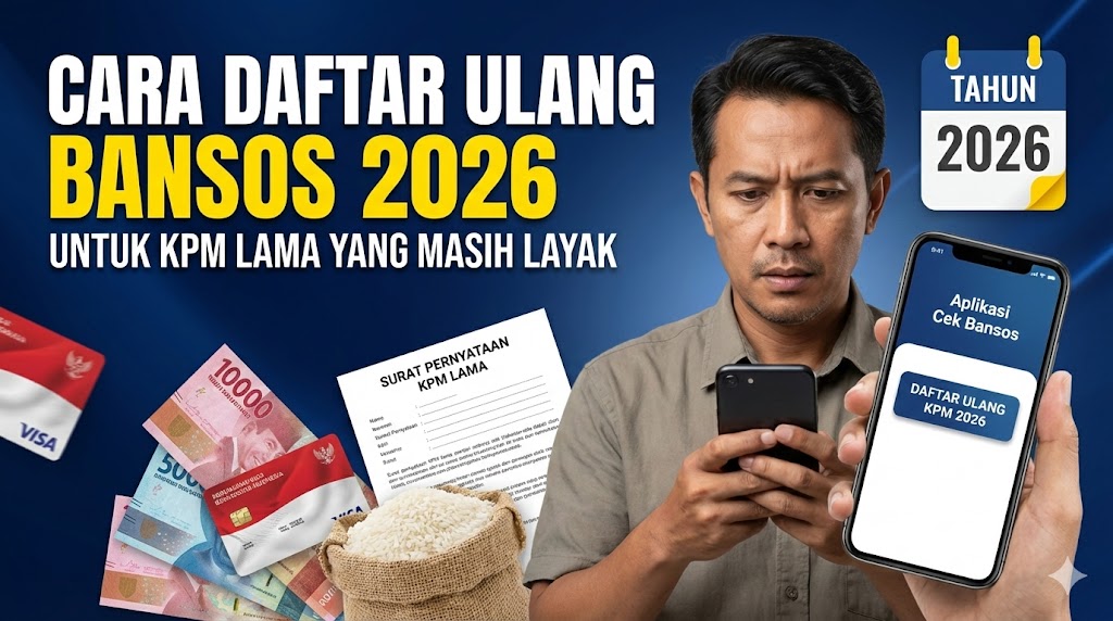 Cara Daftar Ulang Bansos 2026 untuk KPM Lama yang Masih Layak: Panduan Lengkap Mempertahankan Bantuan
