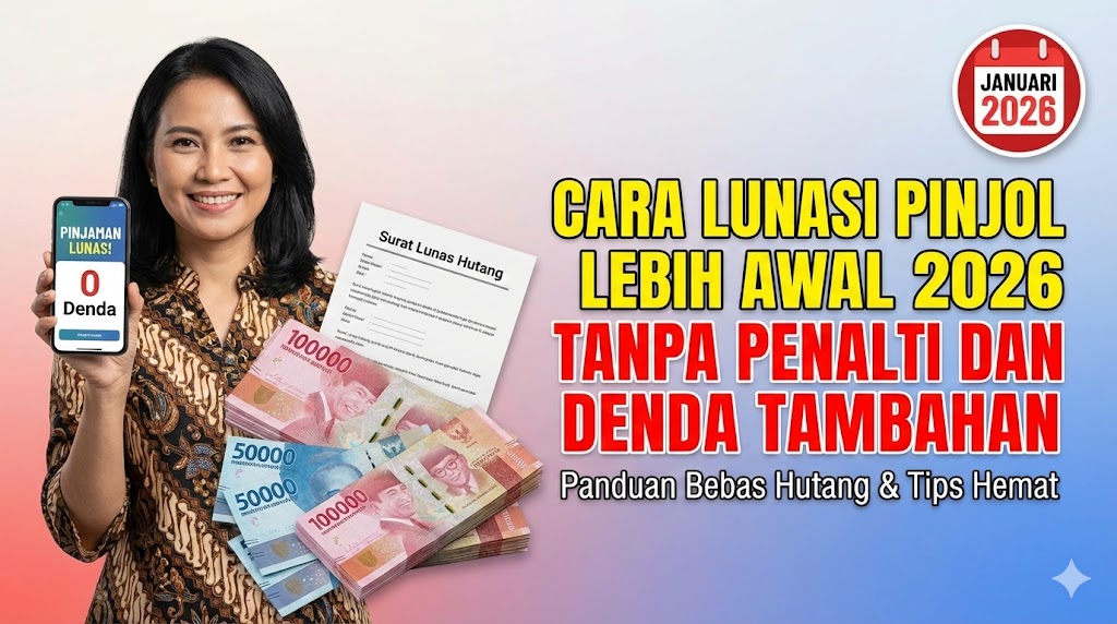 Cara Lunasi Pinjol Lebih Awal 2026 Tanpa Penalti dan Denda Tambahan