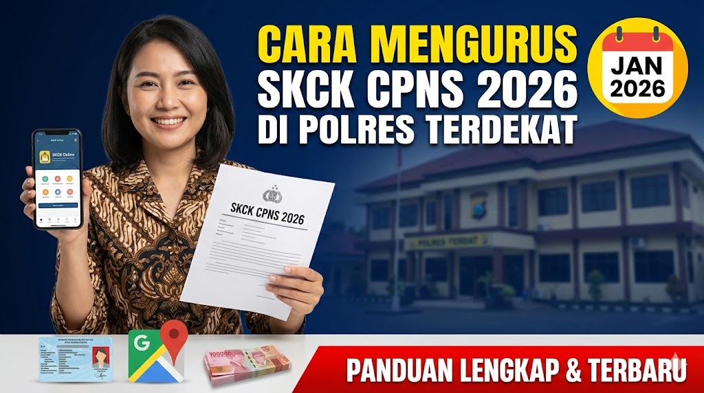 Cara Mengurus SKCK untuk Pemberkasan CPNS 2026 di Polres Terdekat