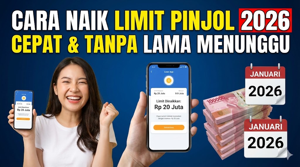 Cara Naik Limit Pinjol 2026 dengan Cepat Tanpa Harus Lama Menunggu