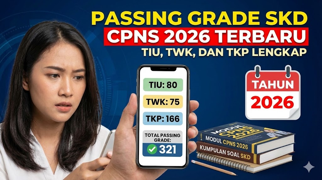 Passing Grade SKD CPNS 2026 Terbaru untuk TIU TWK dan TKP Lengkap: Panduan Strategi Lulus Januari 2026