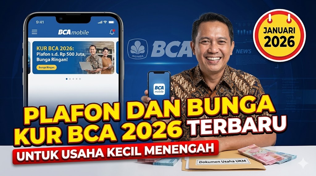 Plafon dan Bunga KUR BCA 2026 Terbaru untuk Usaha Kecil Menengah: Panduan Lengkap Januari 2026