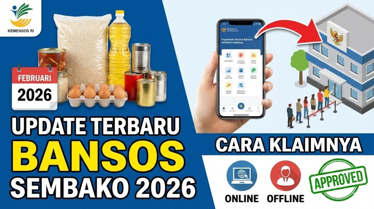 Update Terbaru Bansos Sembako 2026 dan Cara Klaimnya