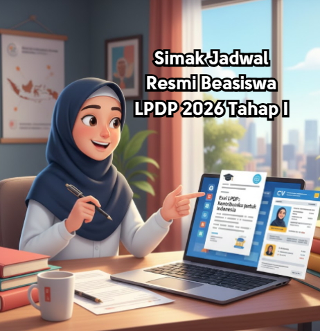 Jadwal Resmi Beasiswa LPDP 2026 Tahap I Sudah Diumumkan, Simak Sekarang!