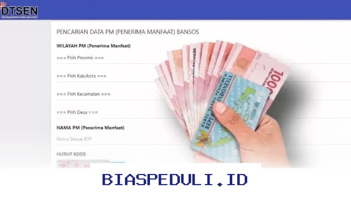 Bansos BPNT 2026 Tahap 1 Sudah Cair! Ini Dia Cara Mudah Cek Rp600 Ribu Pakai NIK KTP Anda!