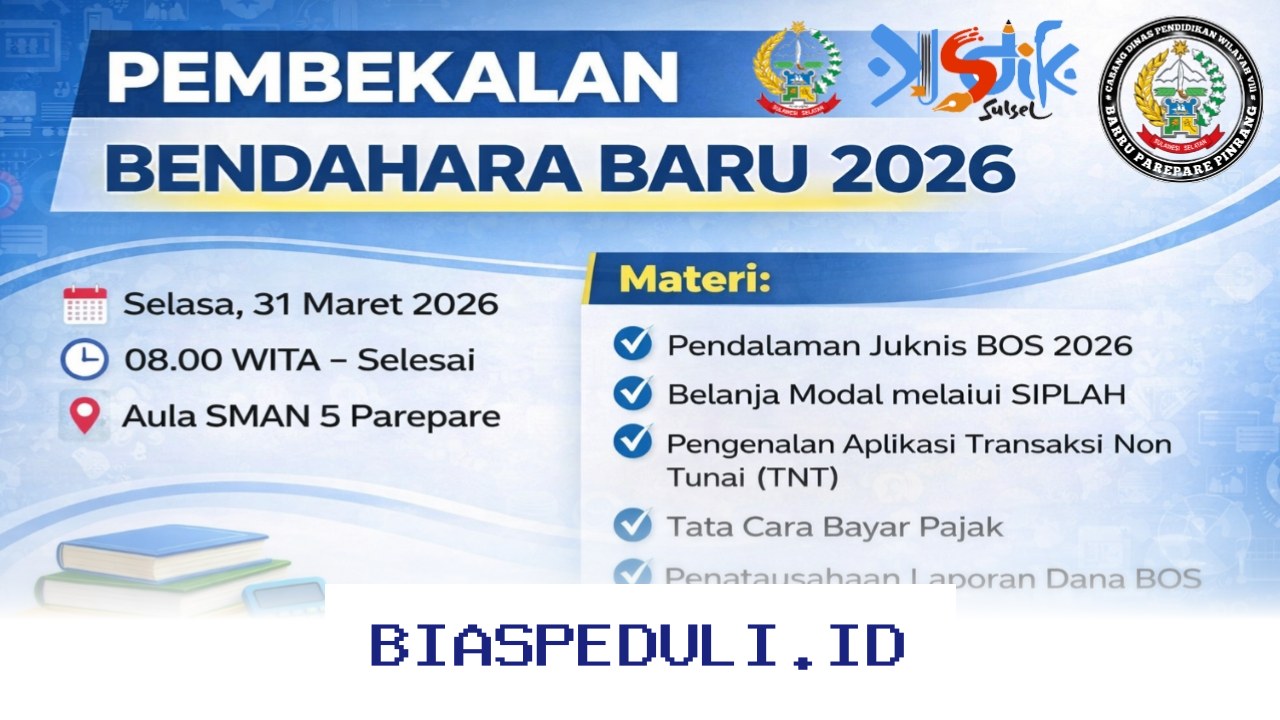 Bendahara Baru Sekolah Wajib Kuasai Ini Agar Dana BOS Tetap Transparan!