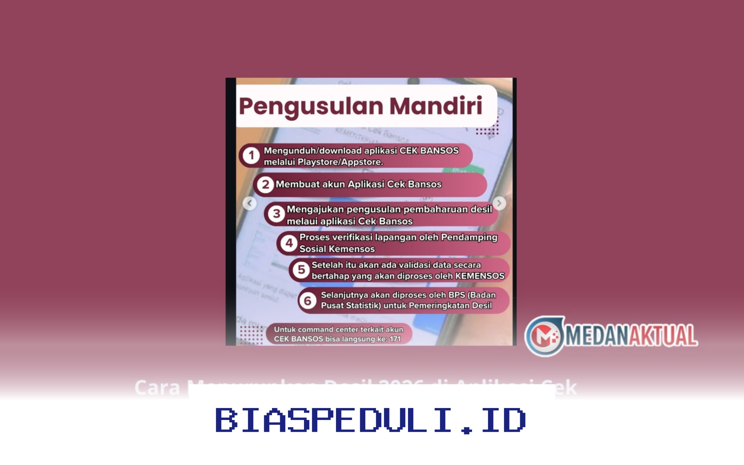 Cara Ampuh Turunkan Desil 2026 di Aplikasi Cek Bansos Kemensos!