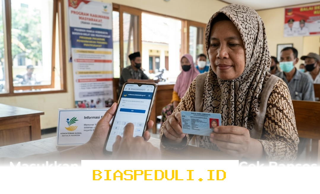 Cara Mudah Cek Bansos 2026 dengan 16 Digit NIK KTP di Website Resmi Kemensos!