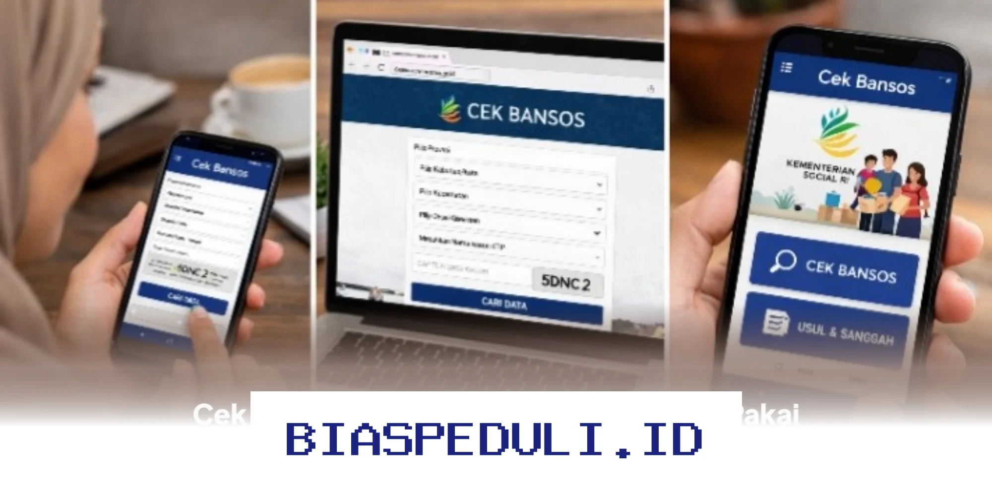 Cara Mudah Cek Bansos April 2026 via KTP di Website Resmi Kemensos!