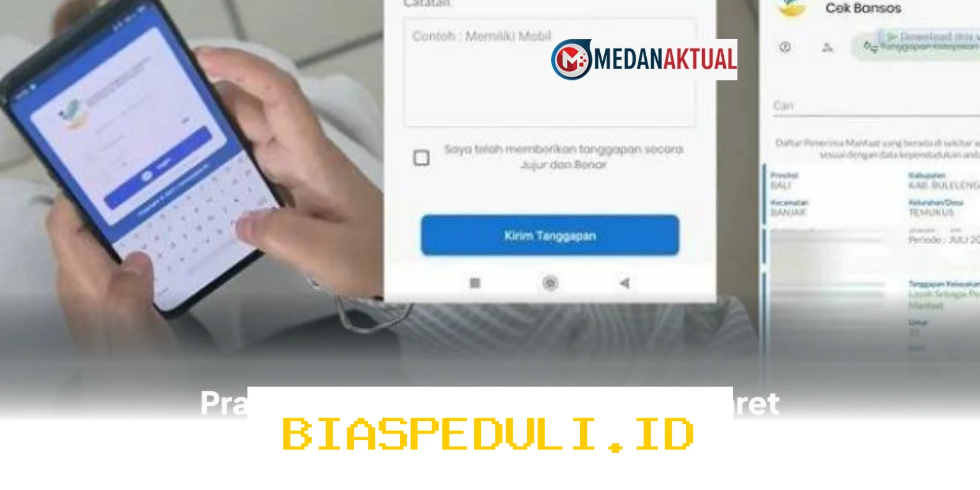 Cara Mudah Cek Bansos Maret 2026 Lewat HP, Begini Langkahnya!