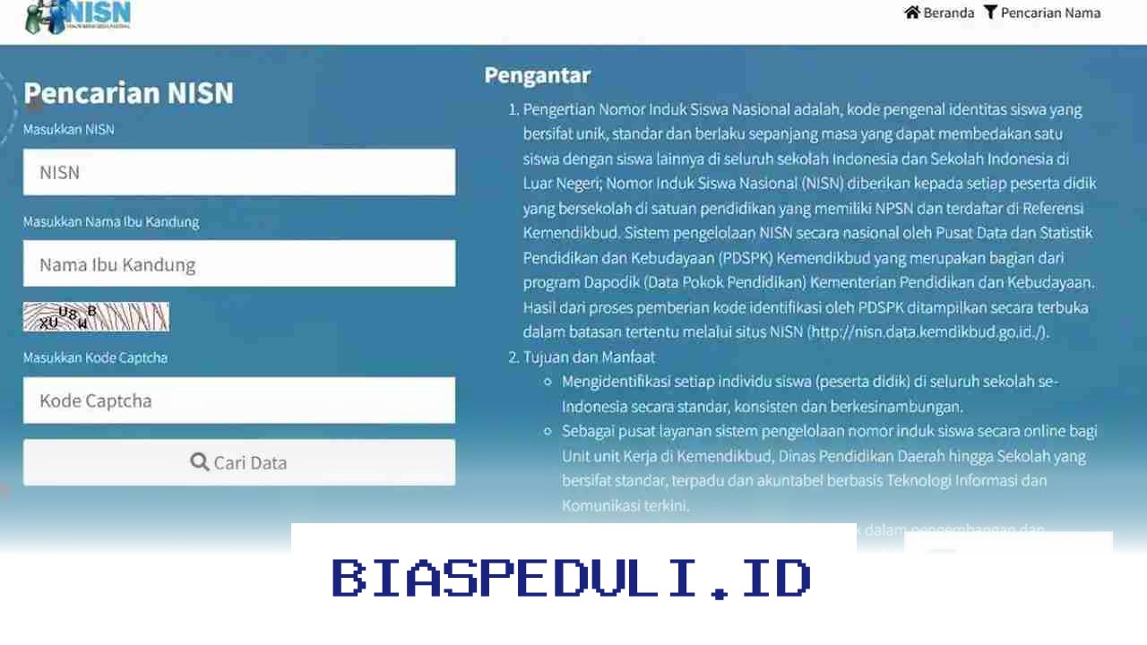 Cara Mudah Cek dan Cetak NISN 2026 Online, Simak Langkahnya!