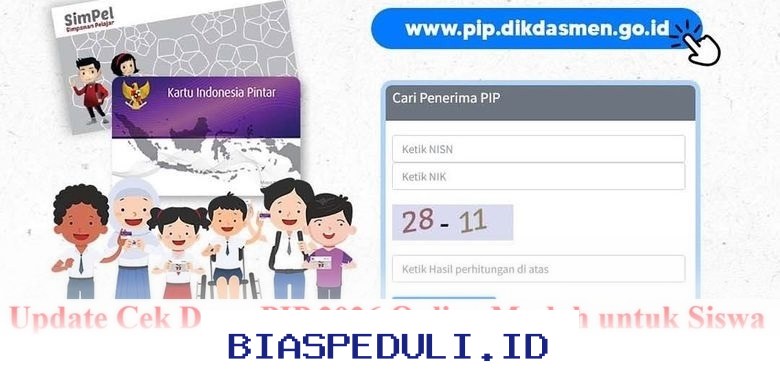 Cara Mudah Cek Dana PIP 2026 Online untuk Siswa SD SMP SMA SMK!