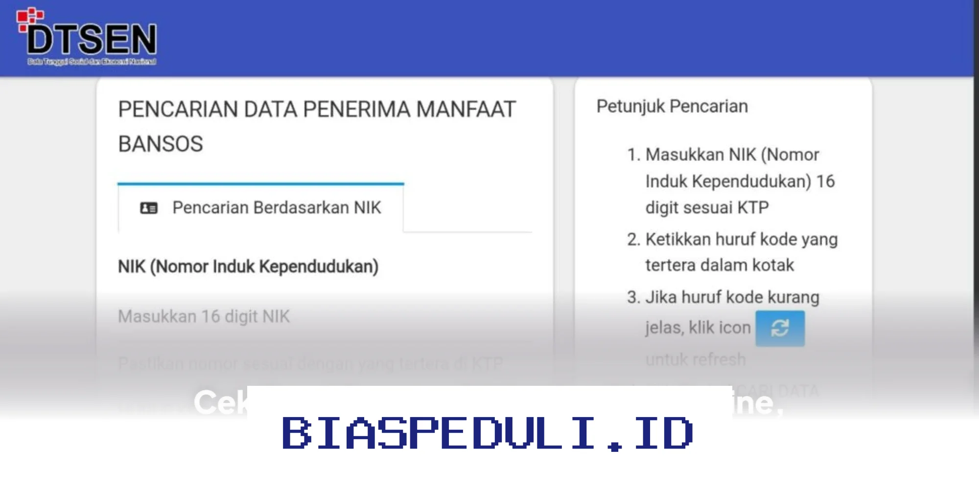 Cara Mudah Cek Desil Bansos 2026 Online dengan NIK KTP, Begini Langkahnya!