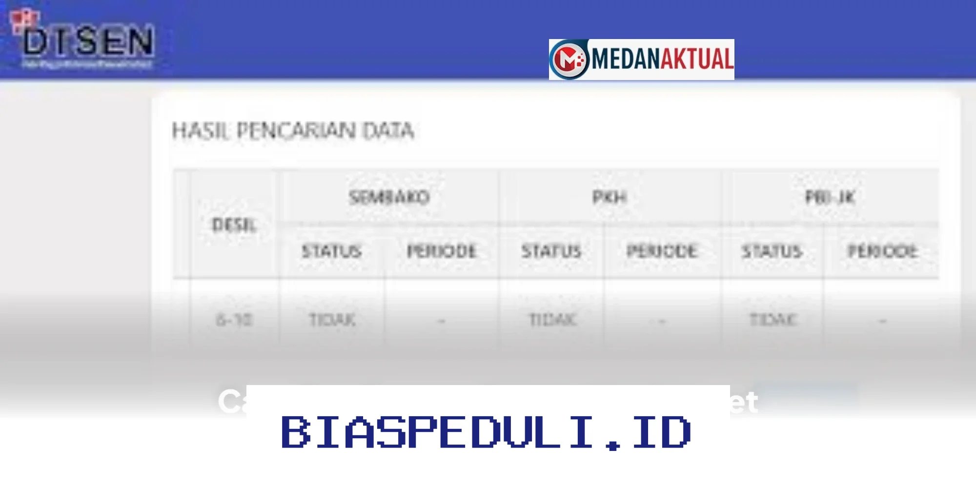 Cara Mudah Cek Status Bansos PKH & BPNT Maret 2026 via Link Resmi!