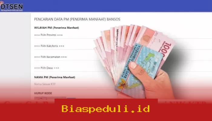 Cara Mudah Cek Status Pencairan Bansos Maret 2026 Online dengan NIK KTP, Sudah Cair atau Belum?