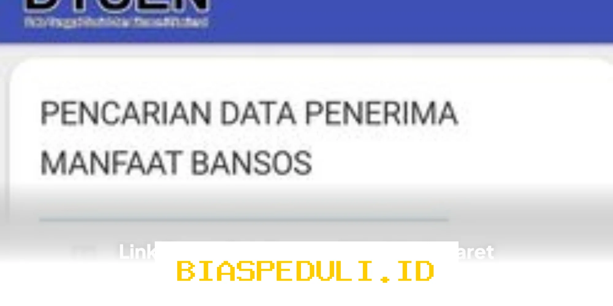 Cek Bansos PKH BPNT Maret 2026 Resmi Online, Pastikan Nama Anda Terdaftar di Sini!