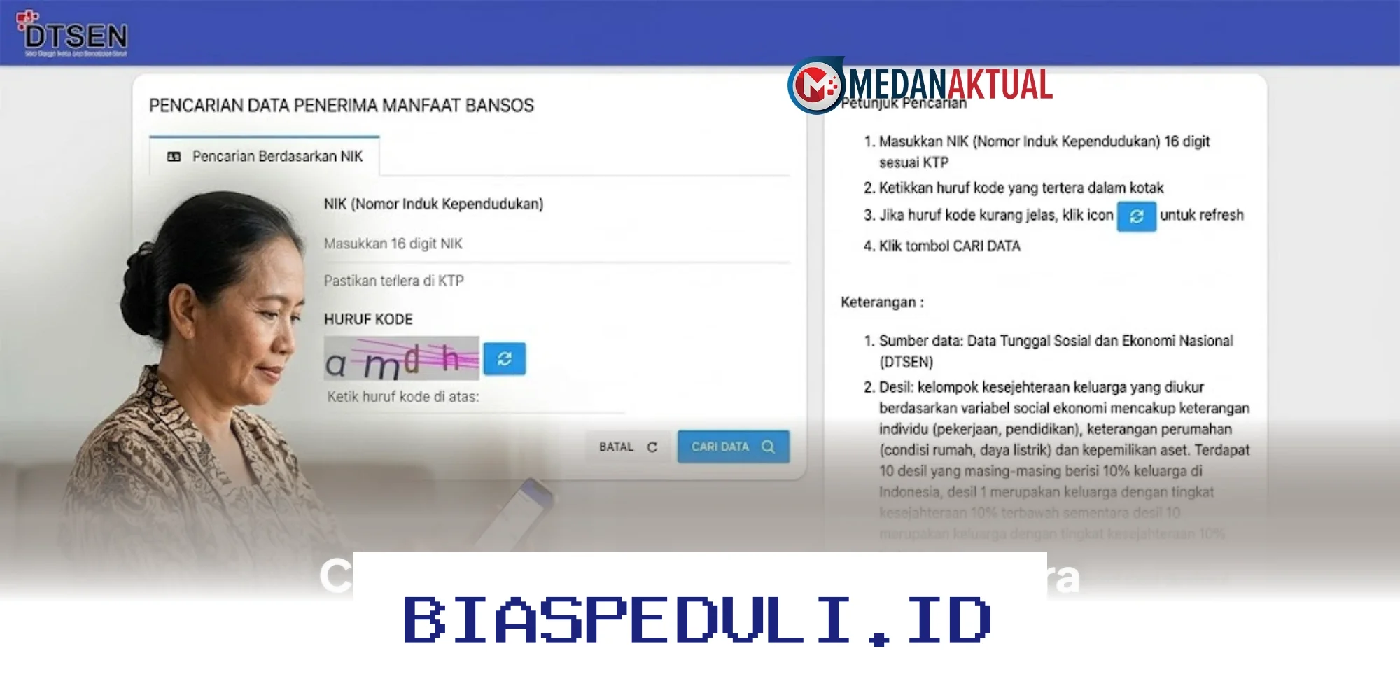 Cek Desil Bansos 2026 Online Pakai NIK, Begini Cara Mudahnya!