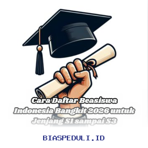 Daftar Beasiswa Indonesia Bangkit 2026 untuk S1-S3, Simak Cara Mudahnya!