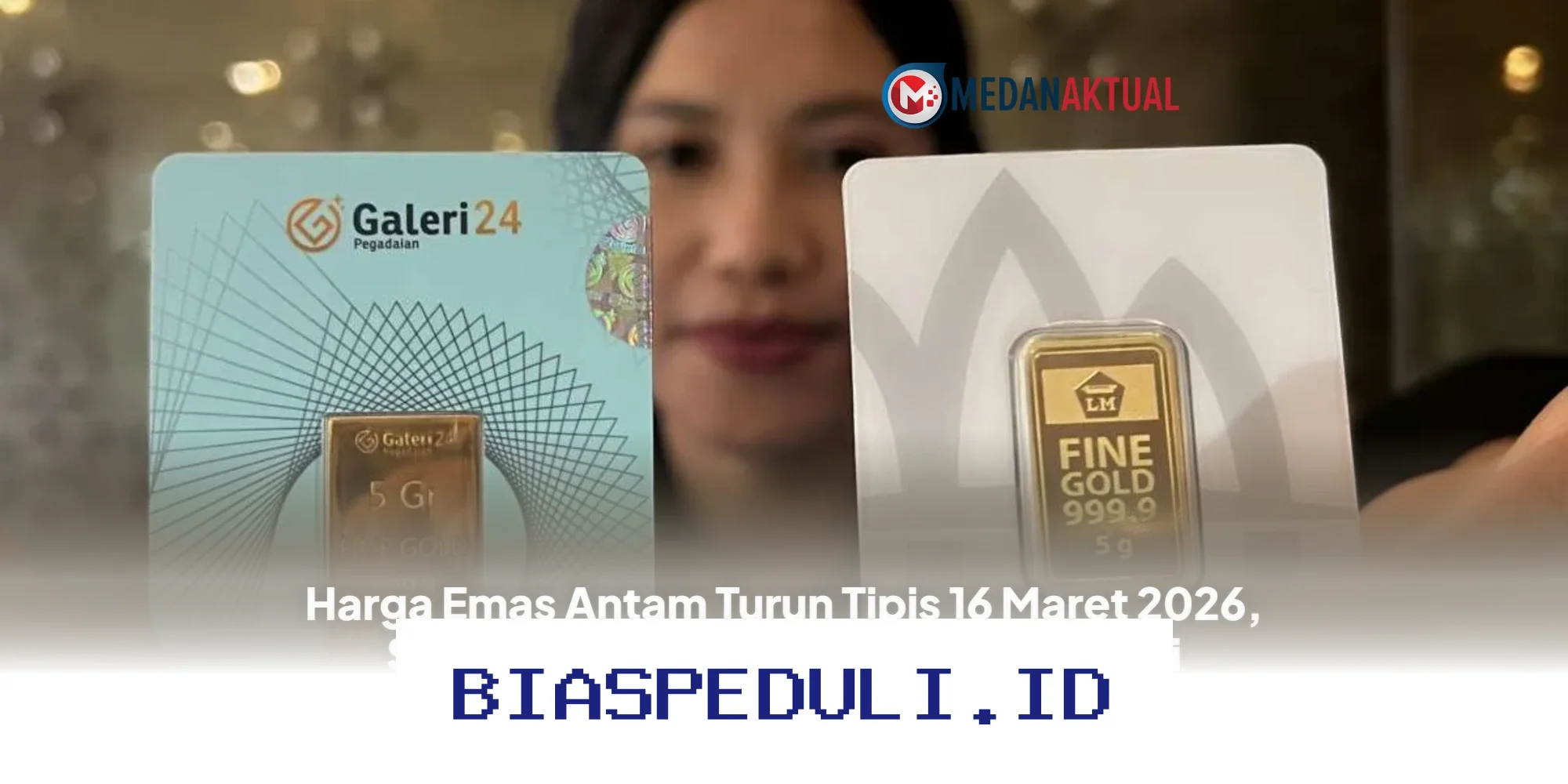 Emas Antam Anjlok Tipis di Tengah Stabilitas UBS dan Galeri24 Pegadaian, Ini Dia Analisis Lengkapnya!