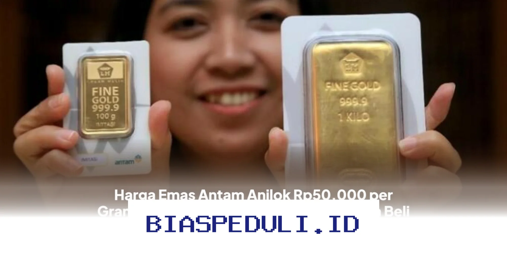 Emas Antam Turun Tajam Rp50.000 per Gram Hari Ini, 20 Maret 2026, Waktunya Beli atau Jual?