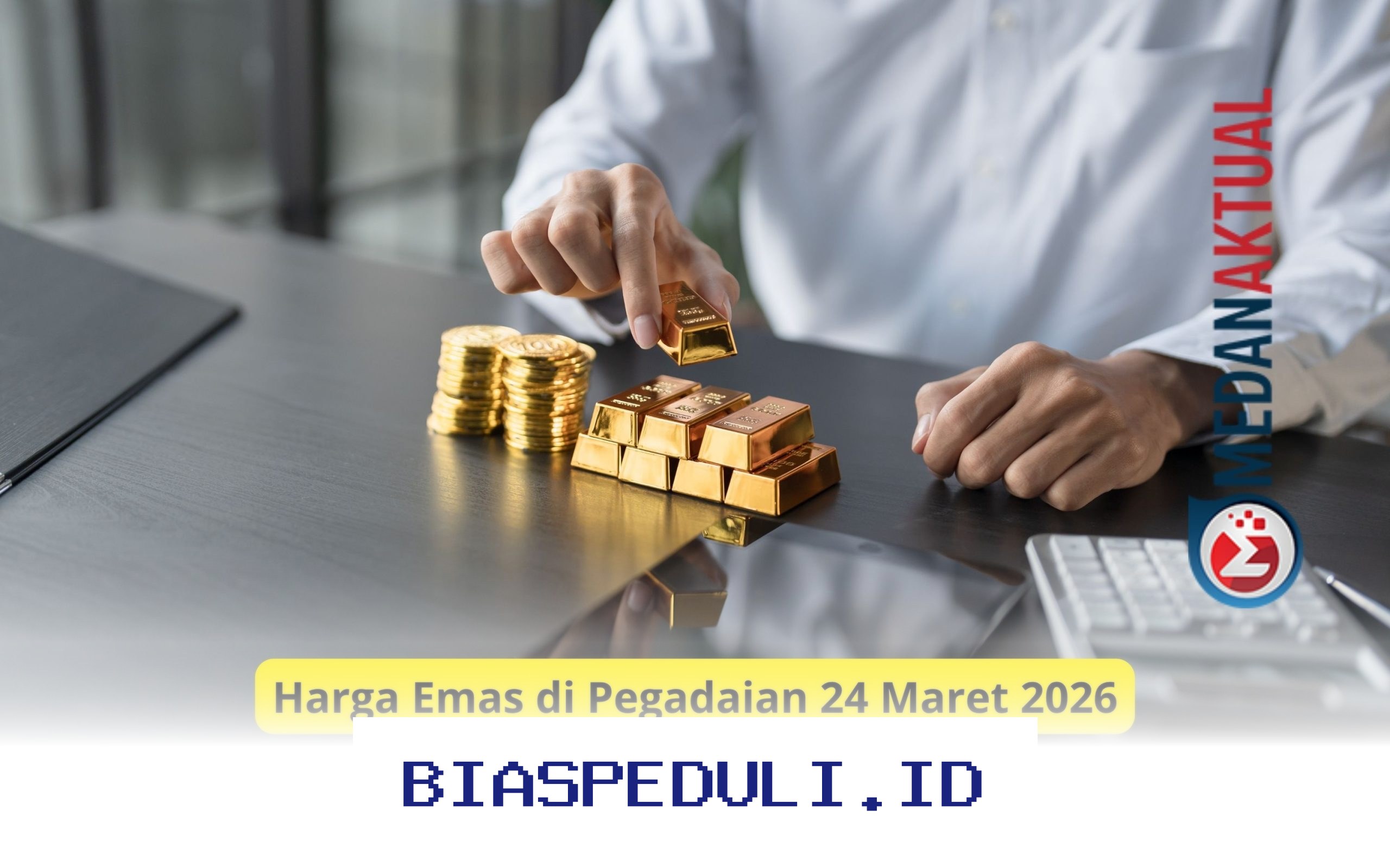 Harga Emas Pegadaian Anjlok 24 Maret 2026, Simak Penurunan Terkini!