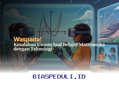 Hati-Hati! Kesalahan yang Sering Terjadi Saat Belajar Matematika Menggunakan Teknologi Canggih