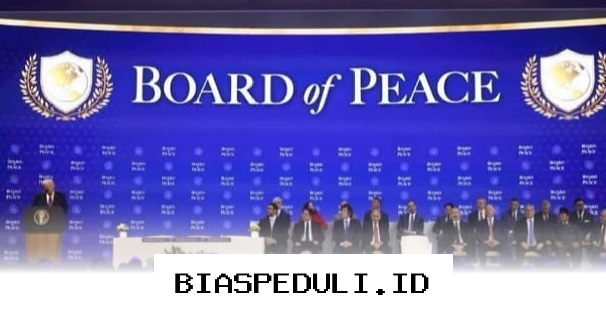 Indonesia Resmi Masuk Board of Peace, Usung Visi Perdamaian Gaza Lewat Solusi Dua Negara!