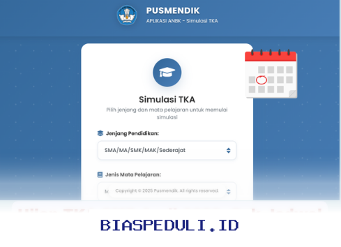 Jadwal Ujian TKA SMP April 2026 Sudah Keluar! Cek Sekarang Juga!