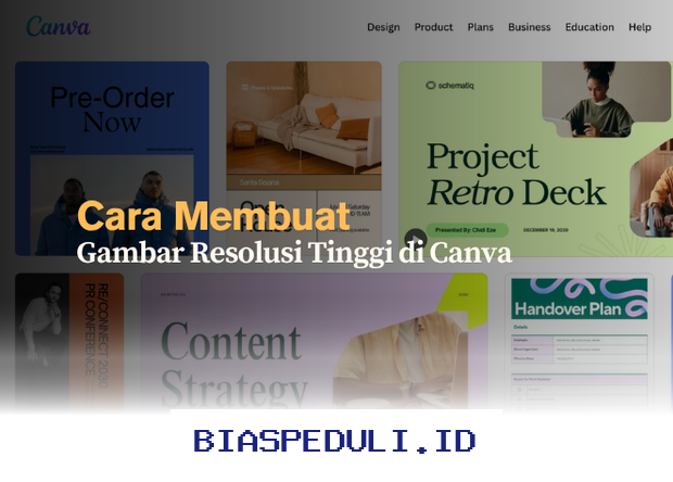 Menghasilkan Gambar Berkualitas Tinggi dengan Mudah di Canva!