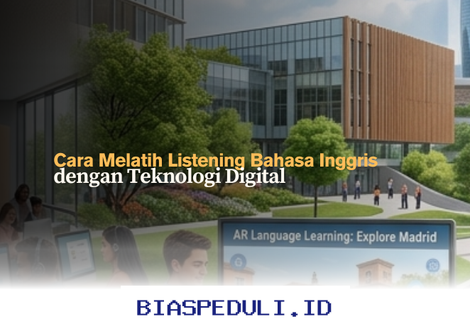 Meningkatkan Kemampuan Listening Bahasa Inggris dengan Teknologi Digital yang Efektif dan Menyenangkan!