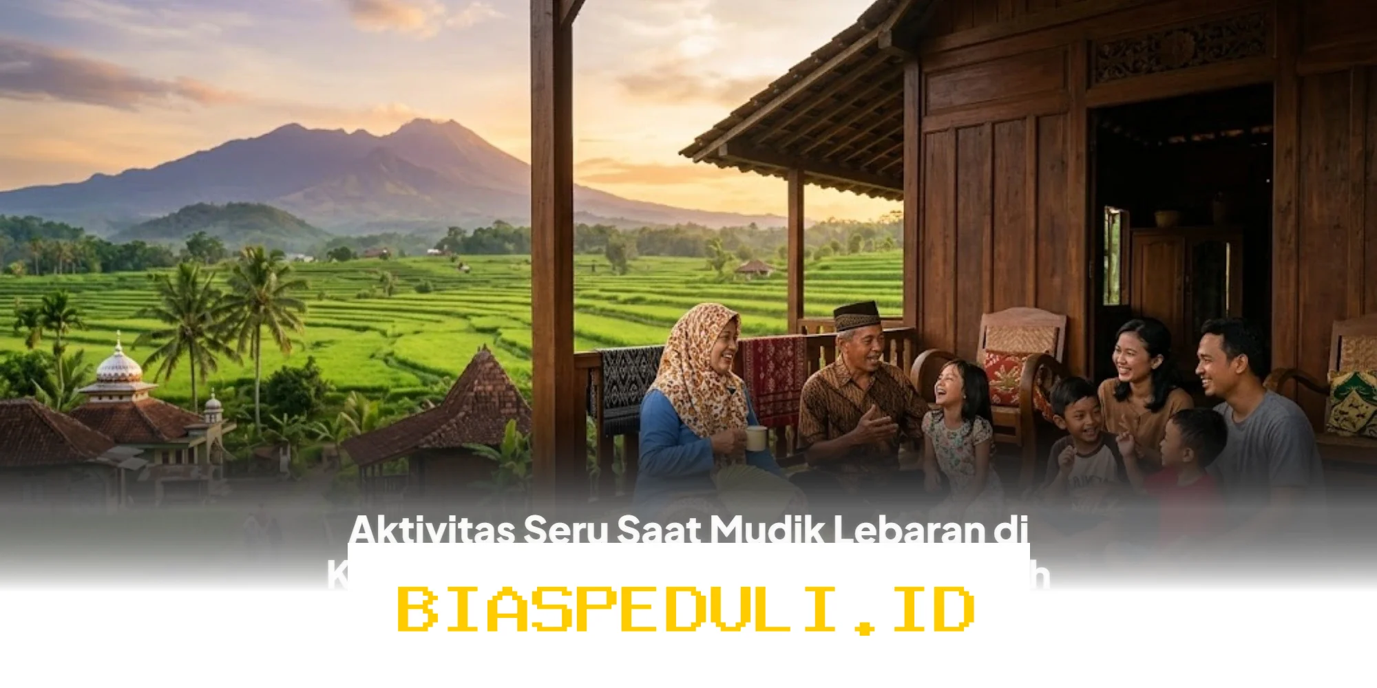 Mudik Lebaran Makin Seru dengan 10 Aktivitas Tak Terlupakan di Kampung Halaman!