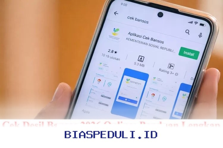 Panduan Mudah Cek Desil Bansos 2026 via Aplikasi & Situs Resmi Kemensos!