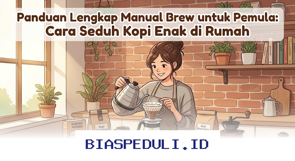 Rahasia Menyeduh Kopi Manual yang Enak dan Nikmat di Rumah!