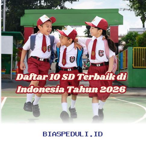 Sekolah Dasar Terbaik di Indonesia yang Wajib Diketahui Orang Tua Tahun 2026!