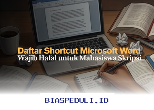 Shortcut Microsoft Word Ini Bisa Bikin Skripsimu Selesai Lebih Cepat!
