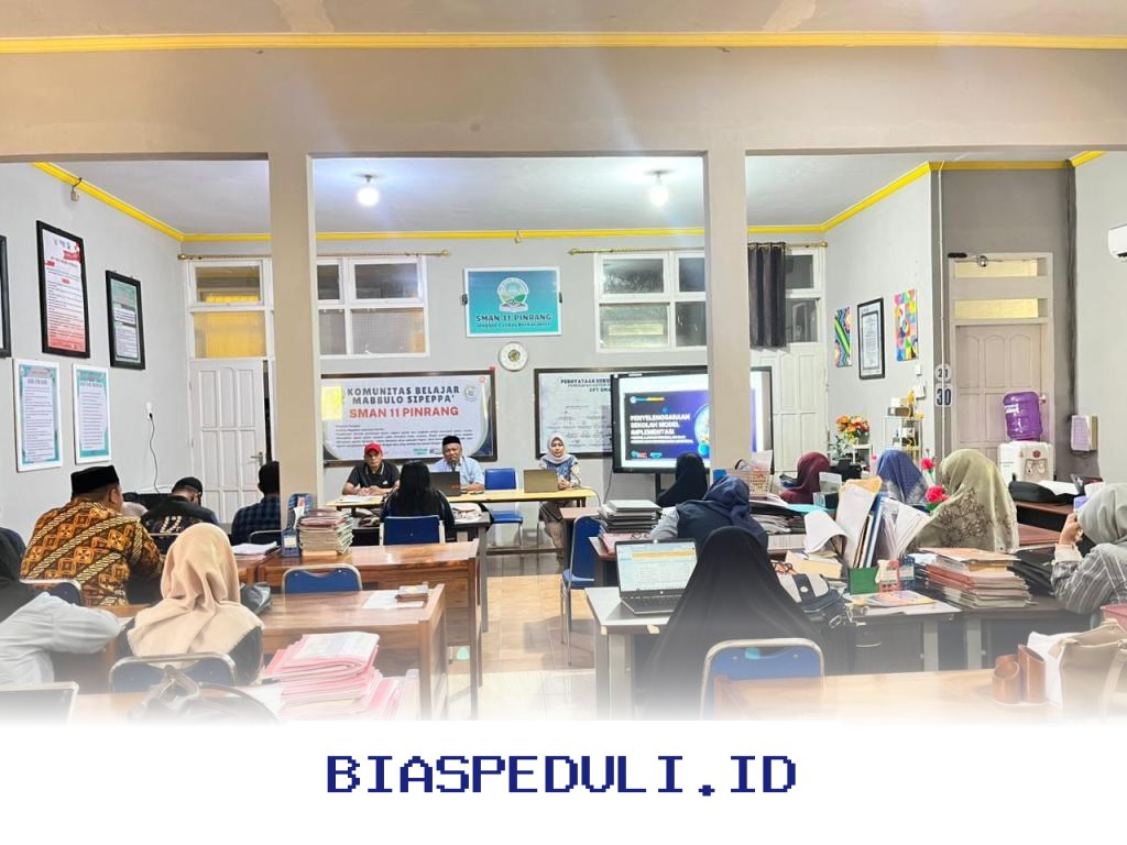 SMAN 11 Pinrang Jadi Sekolah Pertama di Indonesia yang Terapkan Pembelajaran Berbasis AI dan Pemrograman!