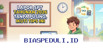 SPT Tahunan 2026 Selesai Tanpa Repot! Ini Dia Cara Mudahnya