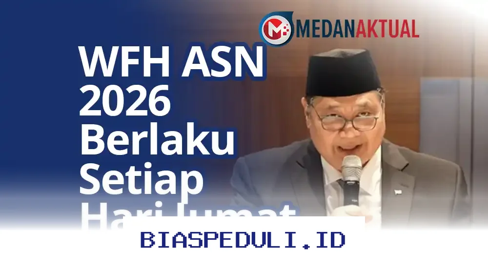 ASN Bisa WFH Setiap Jumat Mulai 2026, Ini Aturannya!