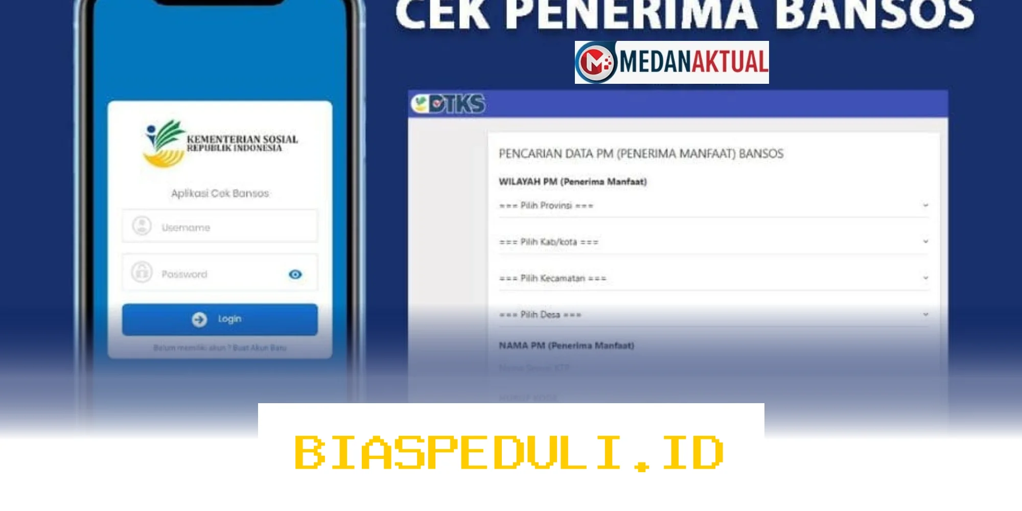 Cara Cepat Cek Penerima Bansos Kemensos 2026 dengan NIK Anda!