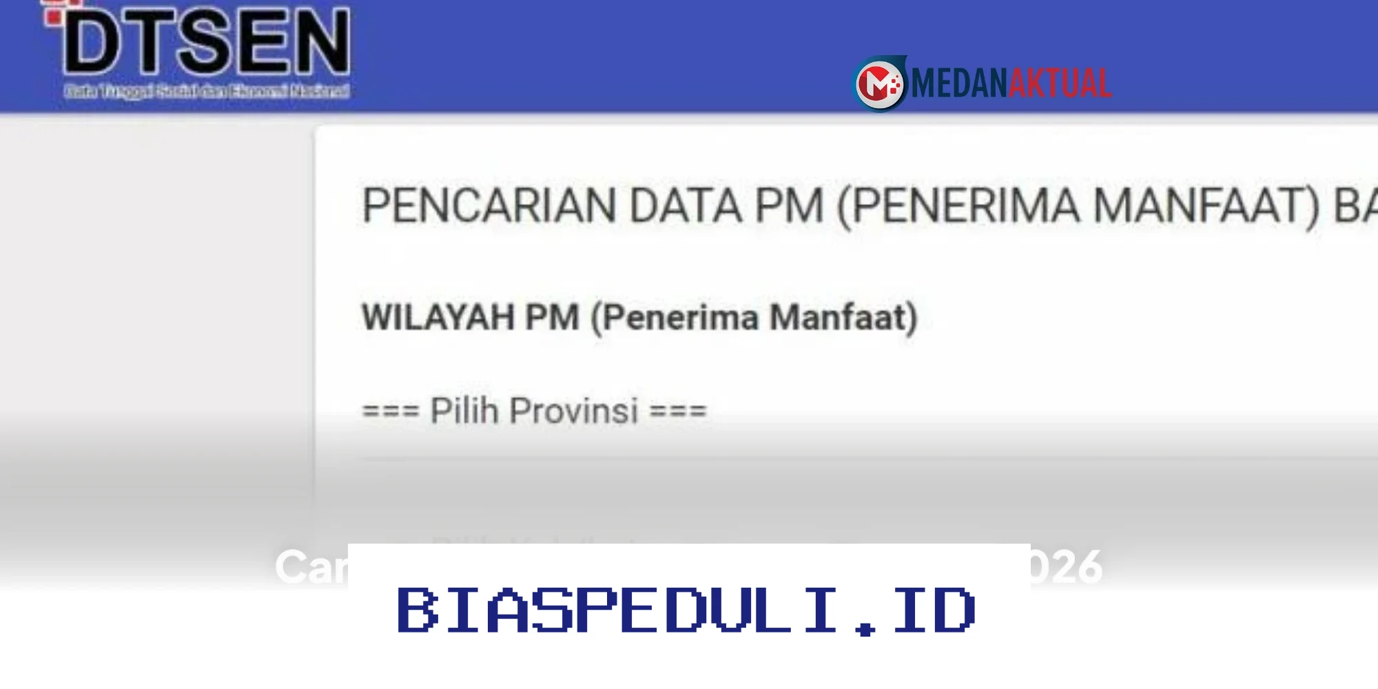 Cara Mudah Cek Desil dan Status Bansos 2026 Online di Kemensos!