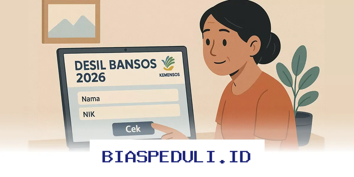 Cara Mudah Cek Status Bansos 2026 di HP dengan NIK KTP Anda!