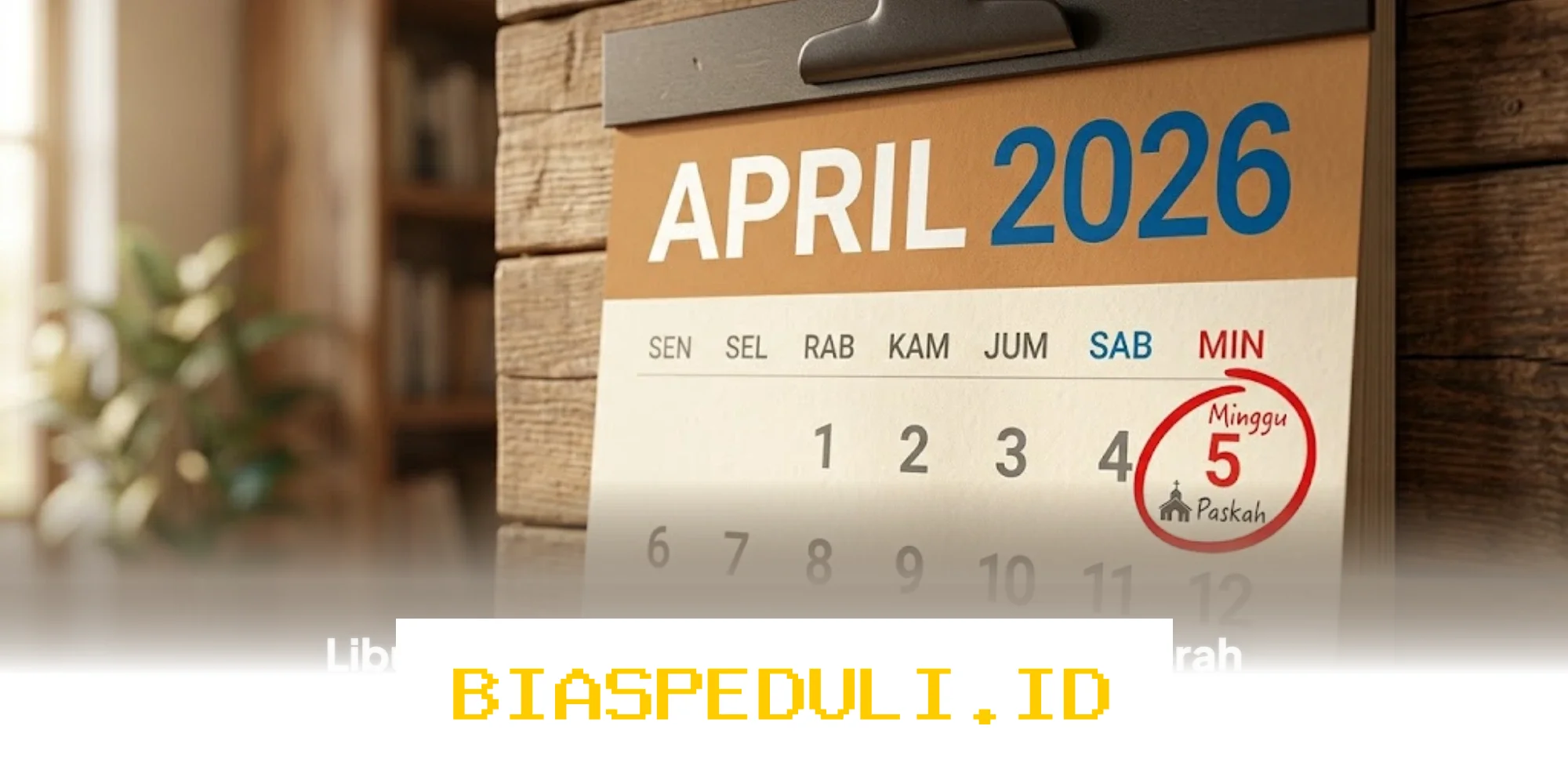 Libur Nasional 5 April 2026: Jadwal Long Weekend Awal April yang Perlu Diketahui!