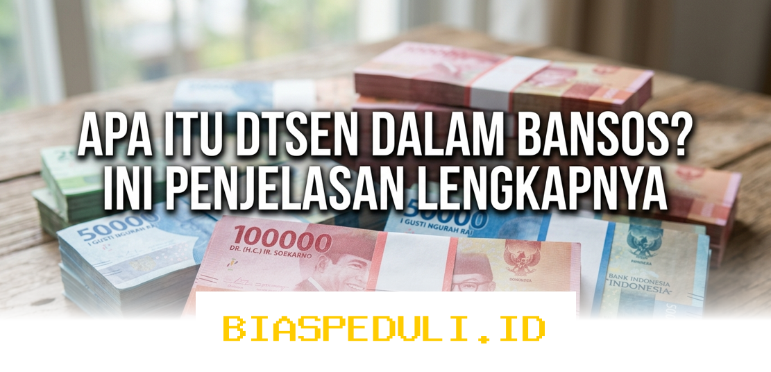 Mengenal DTSEN dalam Bansos: Penjelasan Lengkap dan Menarik!